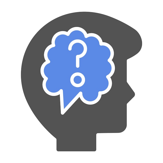 Vector Design Thinking Icon Style