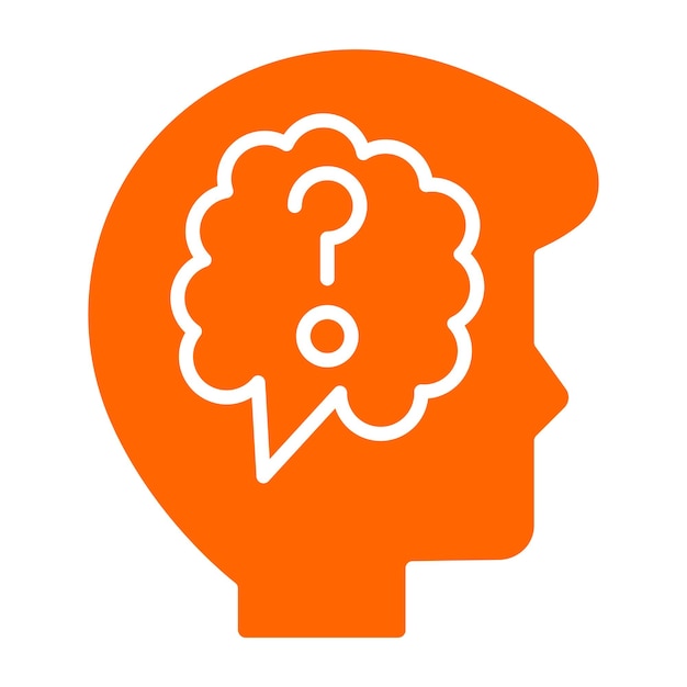 Vector Design Thinking Icon Style