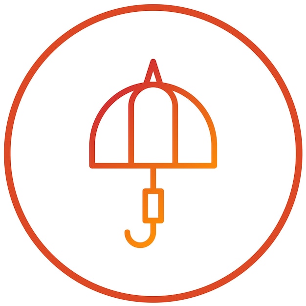 Vector Design Umbrella Icon Style