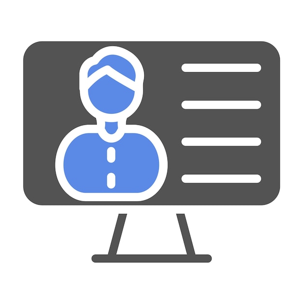 vector design user menu icon style