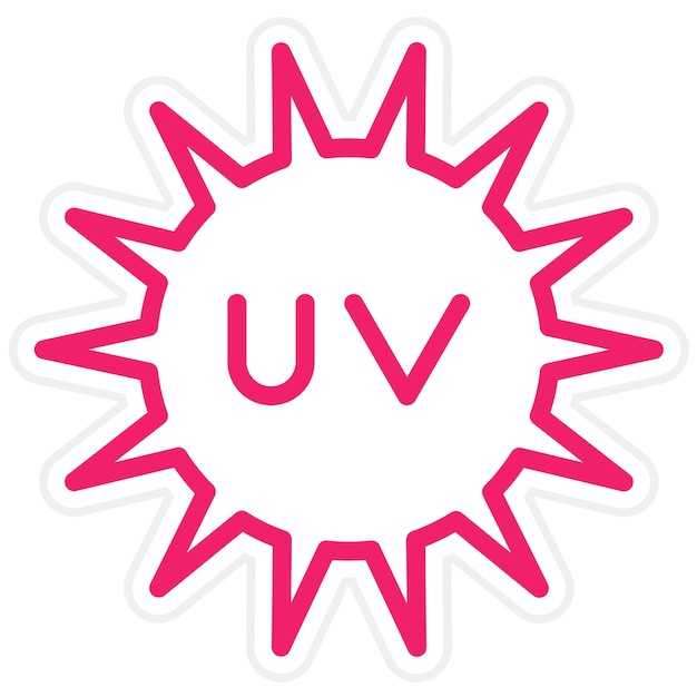 Vector Design UV Icon Style