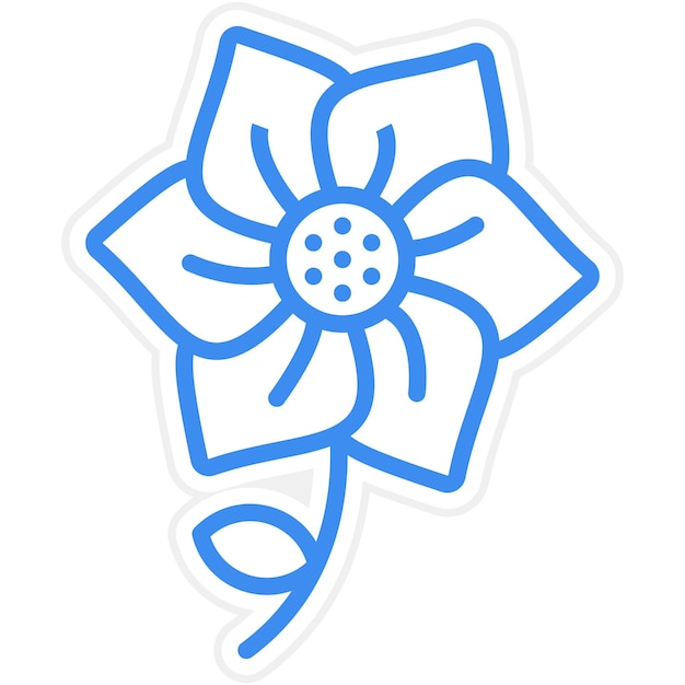 Vector Design Violet Icon Style