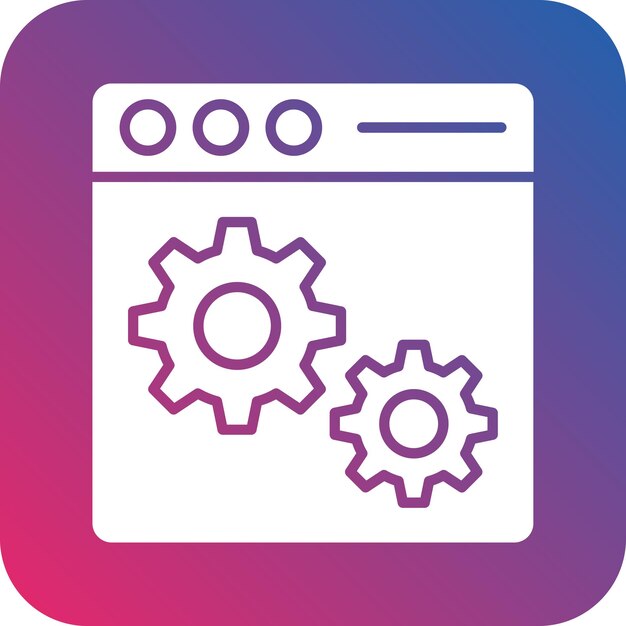 vector design web optimization icon style