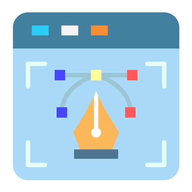 Vector Design Web Vector Design Icon Style