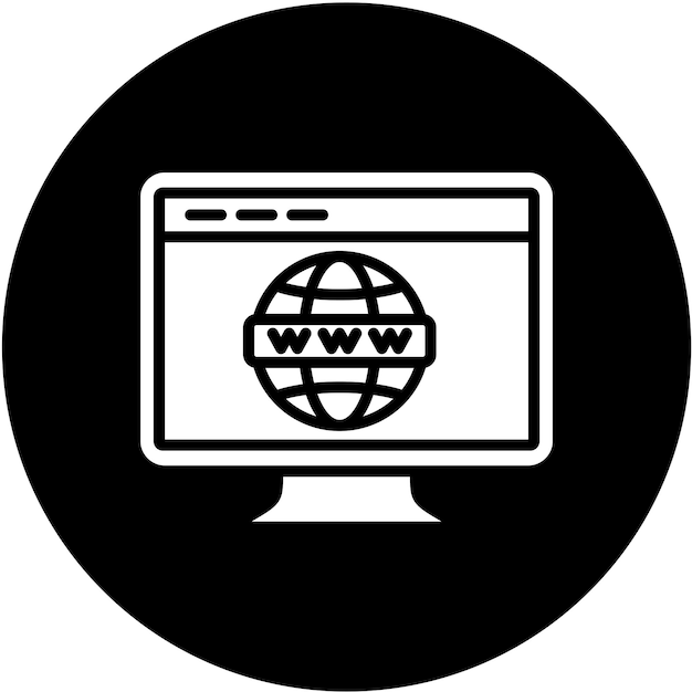 Vector Design Webpage Icon Style