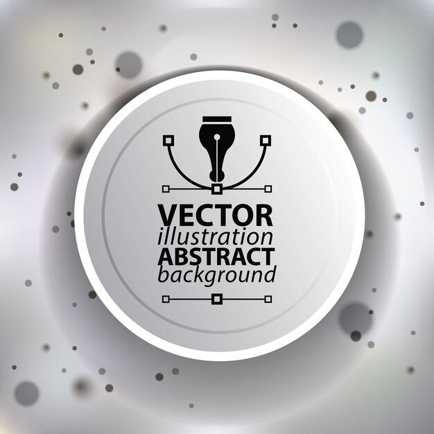 vector digital 3d abstraction op art unusual illustration with smudge dots eps10 blur technical background with transparent shapes