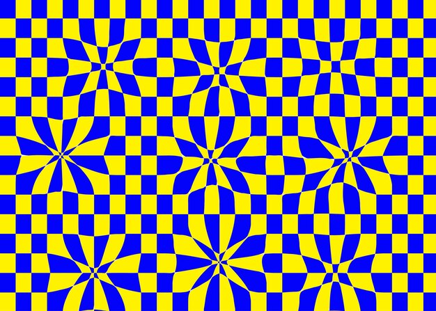 Vector geometric seamless pattern with angular shapes grid lattice Bright colorful ornamental texture