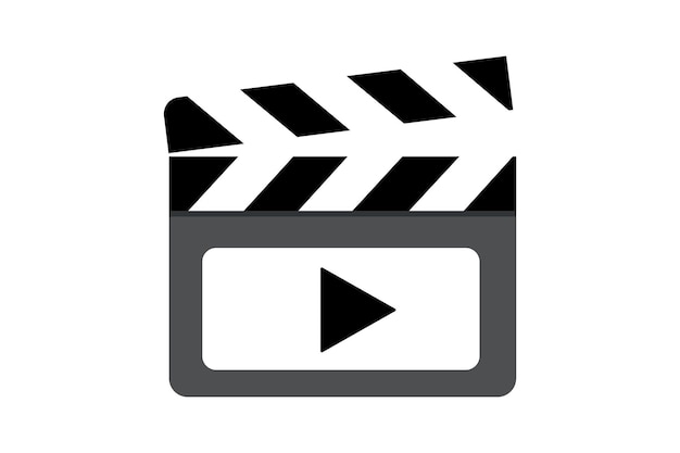Vector Icon of Video Media Player video player icon vector media player control icon vector play