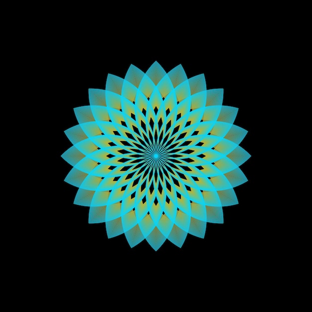 vector illustration abstract pattern object
