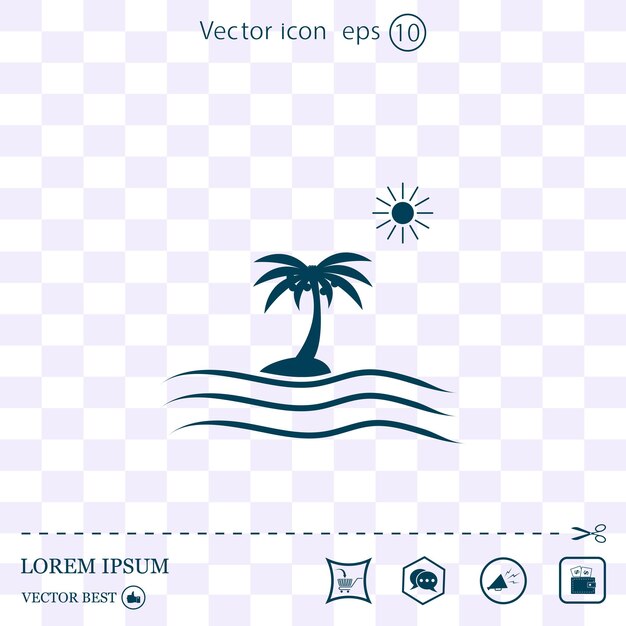 Vector illustration light background