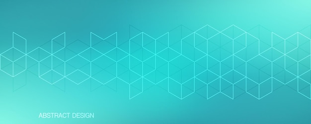 vector illustration of abstract geometric background