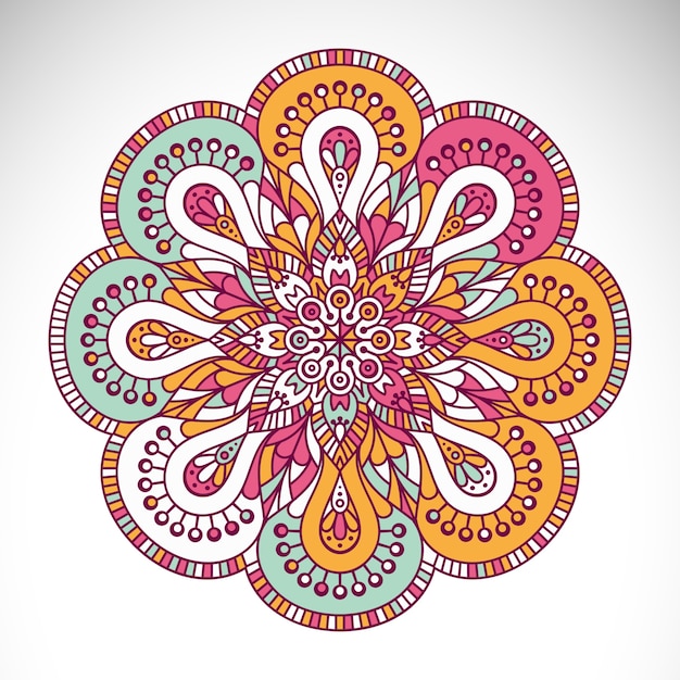 vector indian mandala