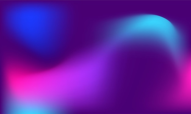 Vector MinimalisticBlurred Gradient Background Trendy Dark neon backdrop