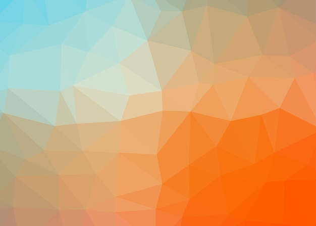 Vector multicolored abstract background of effect geometric triangles