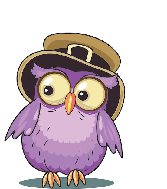 vector owl cute