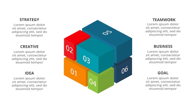Vector pyramid up arrows infographic diagram chart triangle graph presentation Business timeline concept with 6 parts