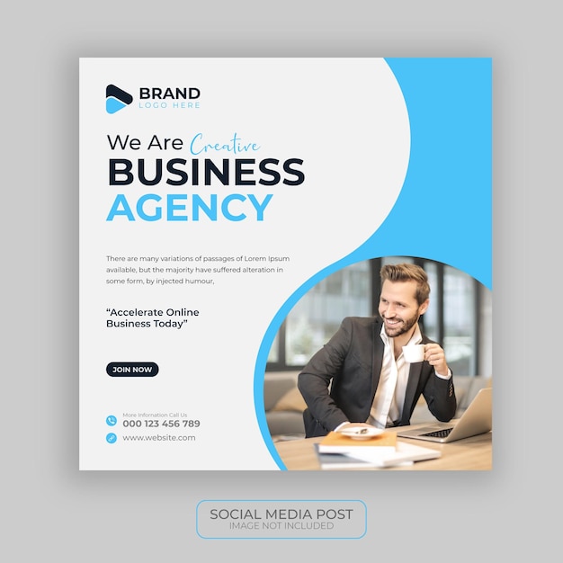 Vector real estate house property Flyer Design or square web banner template.