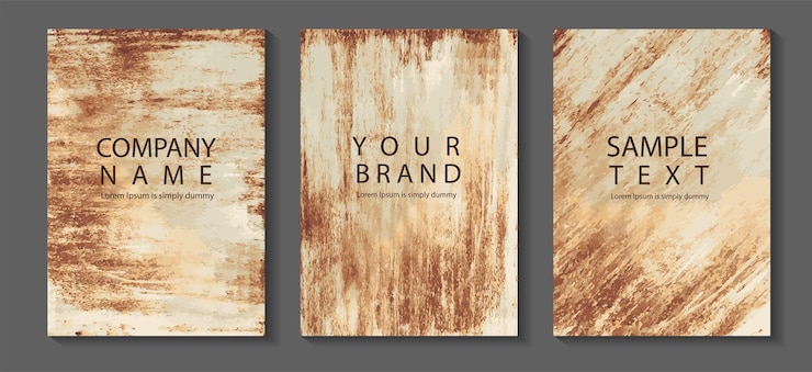 Vektor vector rusty metal texture background in a4 size for design work page cover book presentation brochure layout and flyers poster template