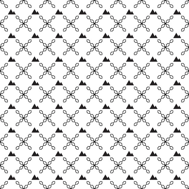 Vector seamless Mountain pattern EPS. Modern stylish texture Black Mountain Pattern