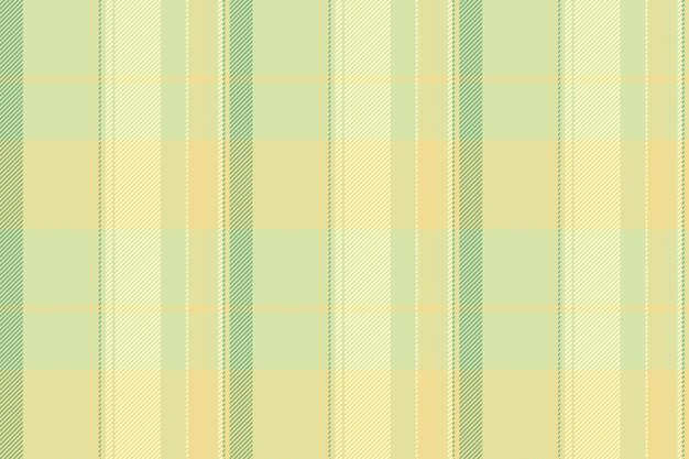Veil background texture textile tile pattern tartan seamless Furry vector check plaid fabric in light and yellow colors