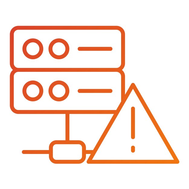 Vektor Design Database Varsel Ikonstil
