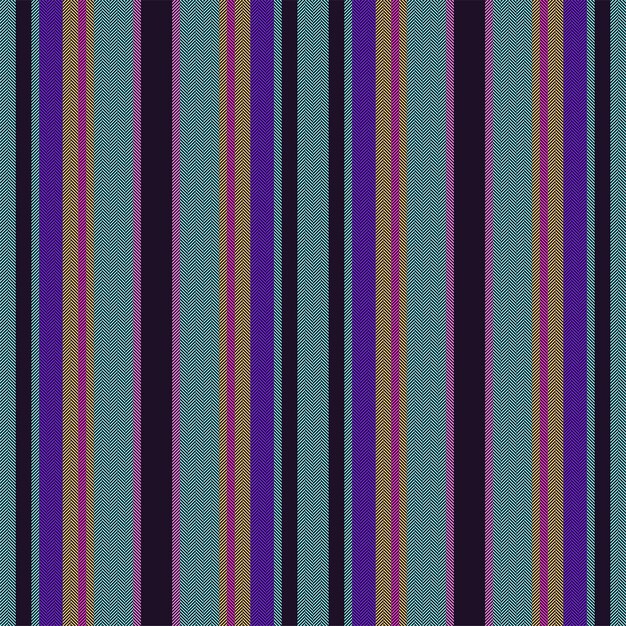 Vertical lines stripe pattern in blue Vector stripes background fabric texture Geometric striped line seamless abstract design