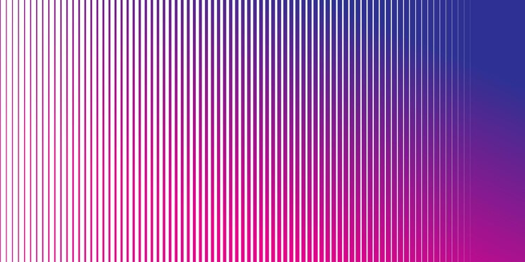 Vektor vertical speed line halftone gradient line pattern background