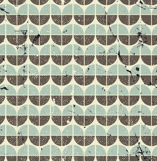 Vintage aged seamless pattern