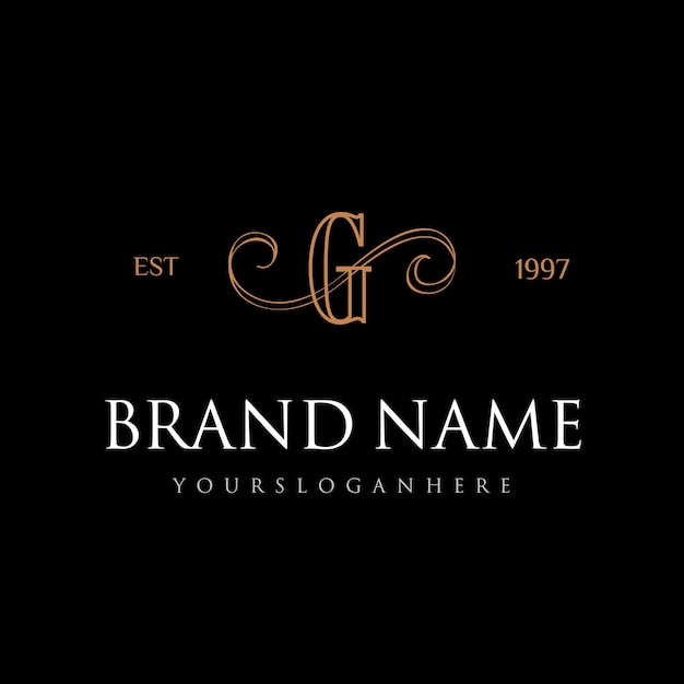 Vintage og elegant logo