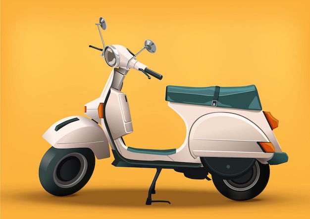 Vintage scooter