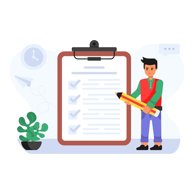 Virtual communication flat illustration of financial consultation