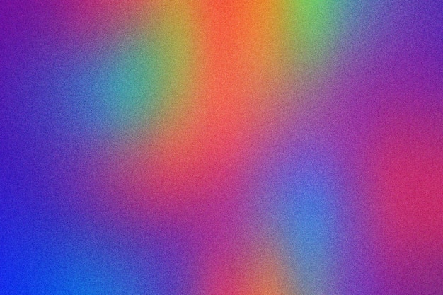Vivid Colorful Gradient Grainy Texture Dynamic Spectrum Artwork