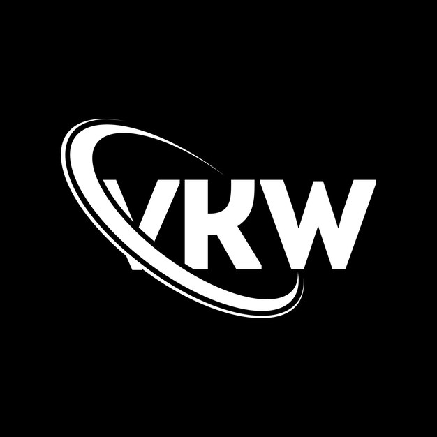 VKW logo VKW letter VKW letter logo design Initials VKW logo linked with circle and uppercase monogram logo VKW typography for technology business and real estate brand