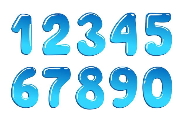 water number set collections