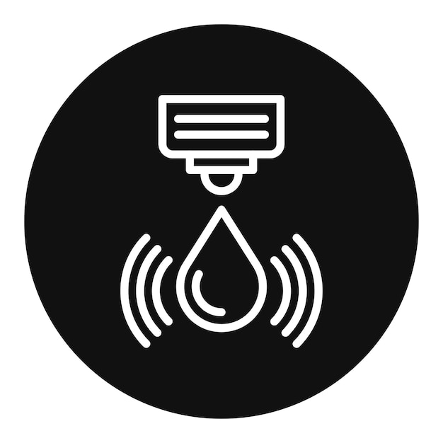 Water Sensor icon vector image Can be used for Sensors