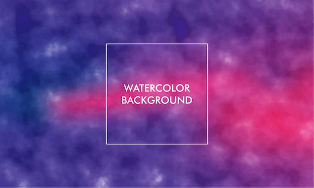 Watercolor Gradient mesh abstract blur texture background with colorful color