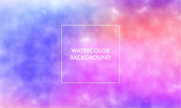 Watercolor Gradient mesh abstract blur texture background with colorful color