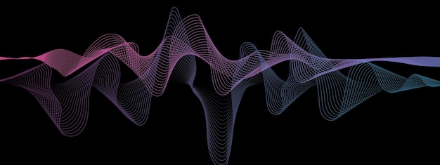 Wave Background geometric