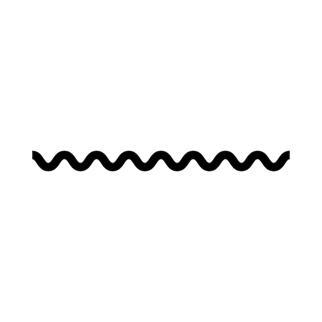 wave line abstract zigzag curves seamless pattern texture design element illustration for background graphic