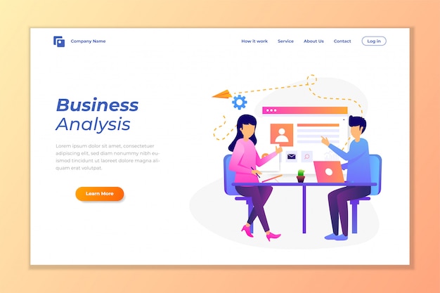 web banner background vector for data analysis