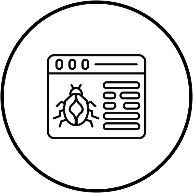 Web Malware icon vector image Can be used for Web Hosting