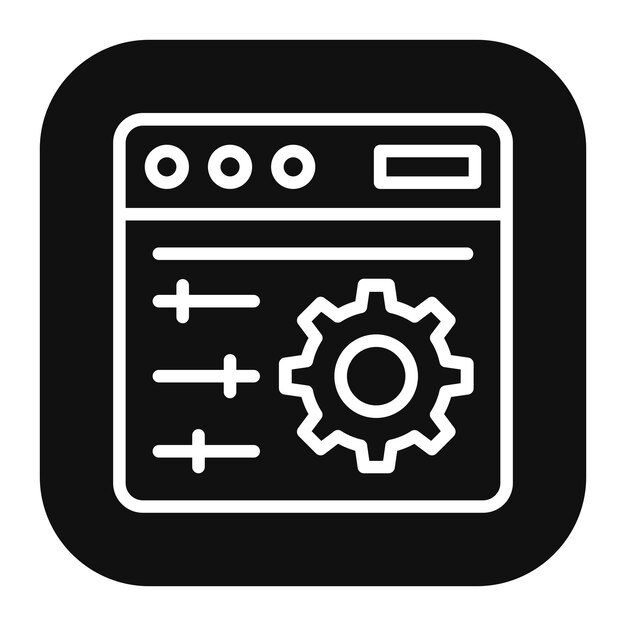 web management vector illustration