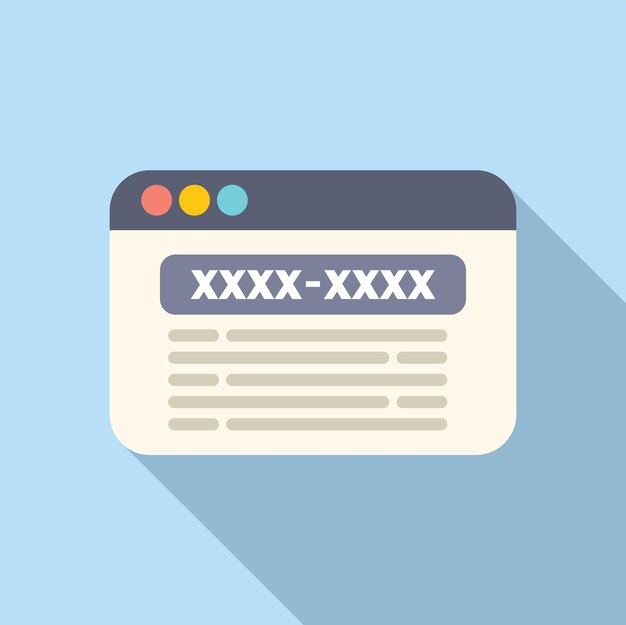 Web promotional code icon flat vector Price sale percent