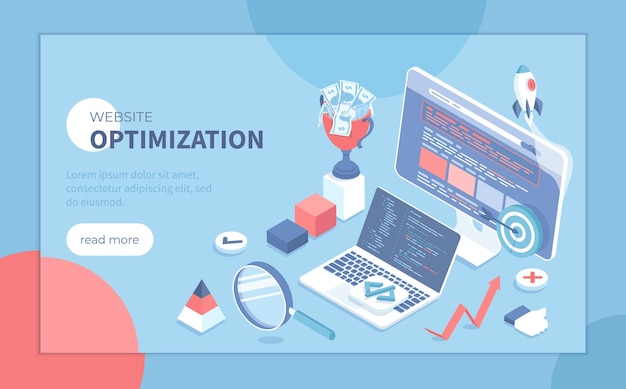 Website Optimization Search Engine Optimization SEO strategy Web analytics management and market