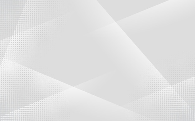 White abstract background Halftone dots design background