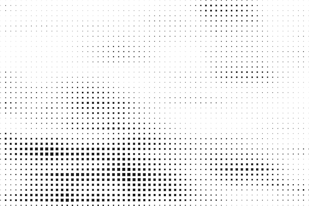 White abstract background with black film grain noise dotwork halftone grunge texture for design