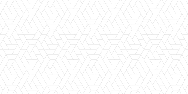 white abstract background with hexagon pattern style and seamless concept