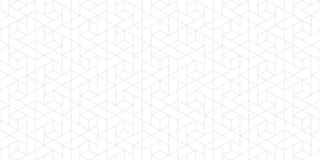 white abstract background with hexagon pattern style and seamless concept