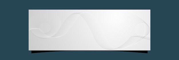 white background with abstract gray designfor banner