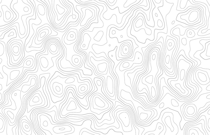 Vektor white topographic background vector graphic